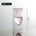 Axyaa Stained Glass Double Vase Hydroponic Flower Desktop Decoration