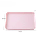 Axyaa Serving Tray: Anti-Slip Scratch Resistant Kitchenware for Tea, Fruit, Dessert