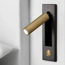 Axyaa Rotating LED Wall Lamp Bedside Sconce - Brightening Bedrooms, Hallways, and Stairways