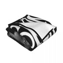 Axyaa Luxe Furry Throw Blanket for Stylish Sofas and Home Decor