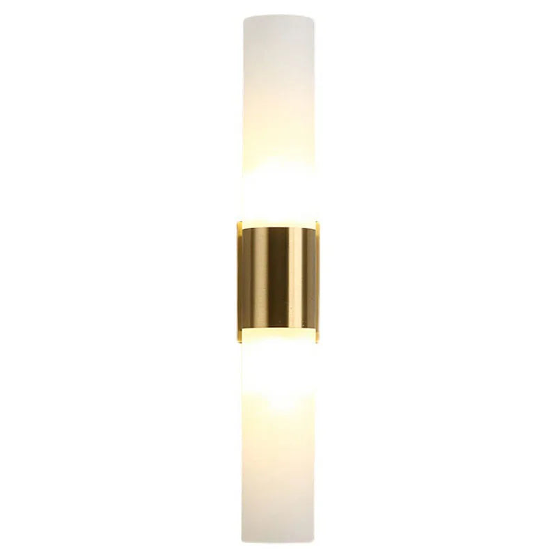 Axyaa Cylindrical Acrylic LED Wall Lamp for Bedroom, Living Room, Study