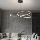 Axyaa Nordic Chandelier Black/White Indoor Hanging Chandelier
