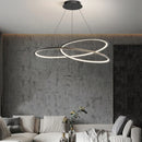 Axyaa Nordic Chandelier Black/White Indoor Hanging Chandelier for Home - Lustre Design