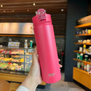 Axyaa Stainless Steel Thermal Cup, Outdoor Sports Water Bottle, Insulated Travel Mug
