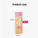 Axyaa Square Water Bottle: Portable Leak Proof Sport Drinkware, Candy Color, for Home, Gym