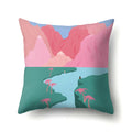 Axyaa Cartoon Abstract Scene Cushion Cover 45x45cm
