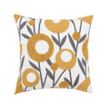 Axyaa Flower Embroidery Pillowcase Cojines Cotton Decorative Cushion Covers