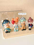 Acrylic Display Stand for POPMart and Lego by Axyaa - Transparent Storage Organizer