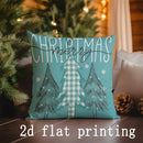 Axyaa Winter Christmas Pillow Covers for Sofa Bedroom Car - Decorative Cushion Cover