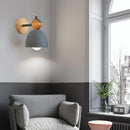 Axyaa Wooden E27 Wall Lamp Sconce for Indoor Home Decoration