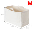 Axyaa Foldable Storage Basket Clothes Organizer - Large Capacity for Wardrobe, Toys, Laundry