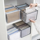 Axyaa Underwear Drawer Organizer: Foldable Closet Divider for Underpants, Socks, Bra