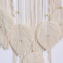 Axyaa Boho Leaf Dream Catcher Wall Hanging for Nordic Home Decor