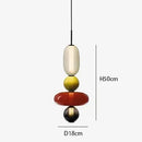Axyaa Nordic Glass LED Pendant Light for Living Room, Bedroom, Dining Room