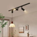 Axyaa Ceiling Track Lamp: 360° Rotation Chandelier Pendent Light for Dining Table