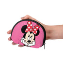 Axyaa Red Minnie Kids Wallet: Graphic Print, Stylish Coin Storage Bag