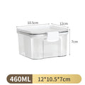 Axyaa Transparent Food Canister Kitchen Storage Box - Large Capacity, Sealed Jars