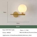 Axyaa Nordic LED Wall Lamp - Elegant Indoor Lighting for Bedroom & Living Room