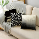 Axyaa Geometric Prints Linen Pillowcase - Square Cushion Cover for Bedroom and Car