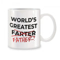 Best Farter Ever Mug from Axyaa - Funny Fathers Day Gift
