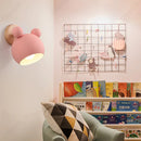 Axyaa LED Wrought Iron Wall Lamp for Children's Room and Bedroom Decoration