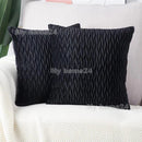 Axyaa Soft Solid Color Cushion Cover Set Luxury Home Decor Sofa Seat Pillow Case