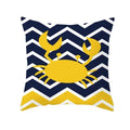 Pineapple Leaf Cushion Cover - Axyaa Summer Yellow Decor Pillowcase