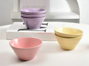 Axyaa Bamboo Hat Bowl Set - High-Temperature Resistant Creative Ceramic Rice Bowls