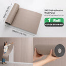Axyaa 3D Partition Splicing Stickers Self-Adhesive Foam Roll Set for Indoor Use
