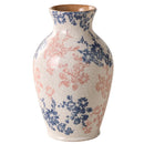 Axyaa Blue White Porcelain Vase Chinese Retro Handcrafted Flower Terrarium Decor