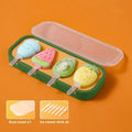 Axyaa Ice Cream Silicone Popsicle Molds - Large Capacity Homemade Tray