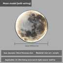 Axyaa Nordic Moon Wall Lamp: Modern Minimalist Star Planet Light for Home Office
