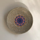 Axyaa Seaweed Straw Plate Wall Hanging - Handmade Scandinavian Nordic Style Decor