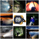 Axya Rechargeable LED Work Light: Handheld Spotlight Waterproof for Outdoor & Emergency