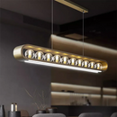 Axyaa Magic Bean Glass Pendant Light Gold Tricolor Color Changing Nordic Designer Lamp