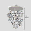 Axyaa Stair Chandelier Pendant Light Ceiling Lamp LED Chandeliers for Living Room