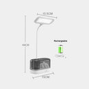 Axyaa LED Desk Lamp for Dormitory Bedroom with Eye Protection and USB Charging