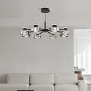 Axyaa Glass Pendant Light for Modern Living Room, Dining, and Bedroom