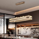 Axyaa Modern Chandelier Pendant Light for Dining Room Ceiling - Indoor Hanging Lamp