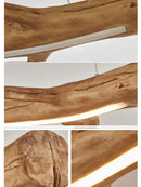 Axyaa Resin Branch Pendant Light - Simulated Wood Color
