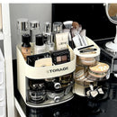 Axyaa Vanity Makeup Organizer with Drawer and Brush Holder