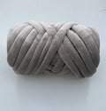 Axyaa Super Velvet Chunky Yarn - Thick Cotton Wool Tube Yarn for DIY Handwork