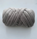 Axyaa Super Velvet Chunky Yarn - Thick Cotton Wool Tube Yarn for DIY Handwork