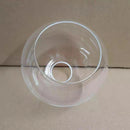Axyaa Modern Globe Pendant Lampshade E27/E28 Clear Amber Gray for Chandelier Ceiling Light