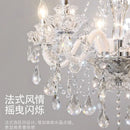 Axyaa Luxury Crystal Pendant Light for Living Room Dining Bedroom