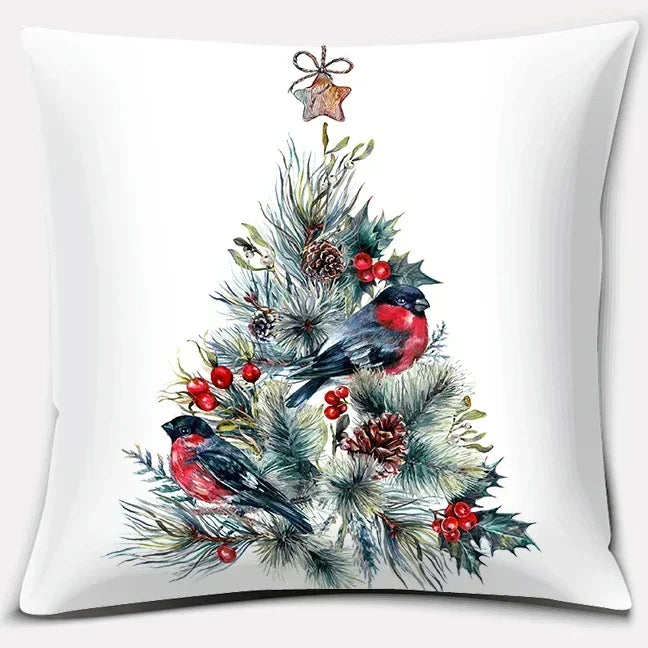 Axyaa Chinese Painting Pillow Set for Home & Office Decor, Sofa Décor with Pillowcase