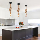 Axyaa Retro Tropical Hemp Rope E27 Pendant Light for Home and Hospitality Lighting