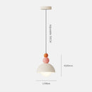 Axyaa French Cream Bedroom Bedside Pendant Lighting Modern Style 2025