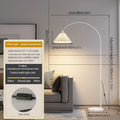 Axyaa Nordic Fishing Floor Lamp - Modern LED Decorative Standing Light