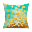 Axyaa Gold Elk Modern Pillowcase Cover for Customizable Bedside Decor